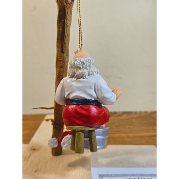 THE DAY AFTER CHRISTMAS Ashton Drake Santa Heirloom Christmas Ornament - Picture 2 of 5